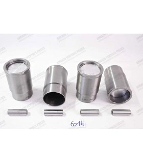 Jeu de 4 chemises et pistons Ø 73mm avec axes et segments (Complet) - 1289cc - 1