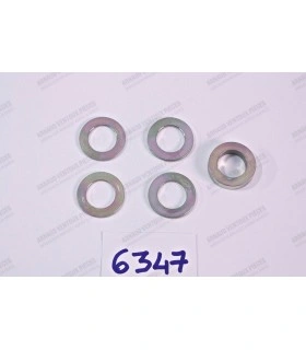 Set of 5 bottom bracket washers - 1x5.8mm / 2x2mm / 2x1.5mm - 1