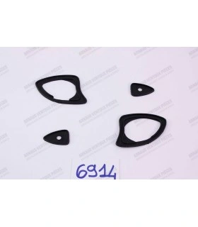 Kit of 4 rubber seals under exterior door handle - 1