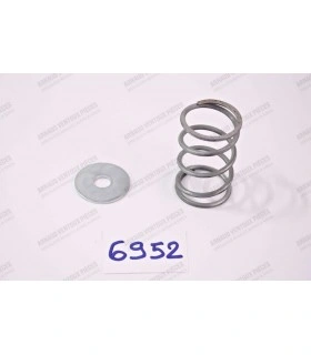 Front hood spring with washer - 1