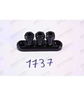 3-pin electrical terminal block - 1