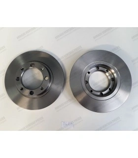 Pair of solid brake disc - Ø 220mm x ep10mm - 1