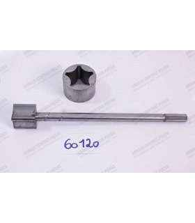 Rotor de pompe à huile hauteur 31mm - 1600cc - réf 7701454706 - 1