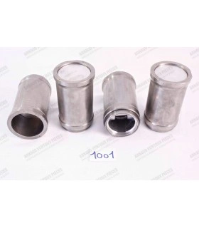 Jeu de 4 pistons et 4 chemises Ø54.5mm embase Ø60mm avec segments et axe ( complet ) - 1