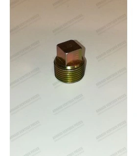 Drain plug and box level (square and conical head) - M16 - 1