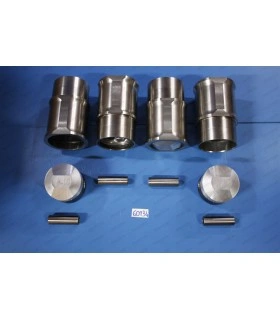 Liner and piston assembly 1596 cc liner base for block O-ring R18 - 1