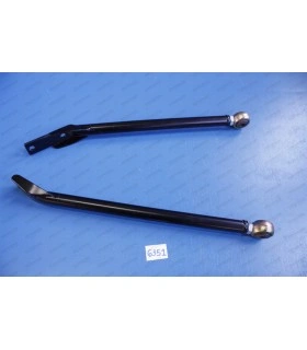 Pair of block crossmember tie rods - for R5 Alpine engine - 1