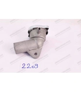 Aluminum radiator filler pipe with cap - 2nd model - Ø32mm - 1