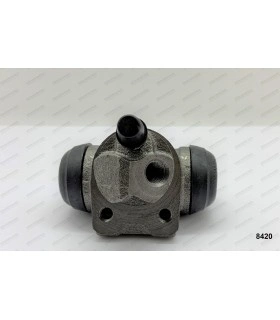 Right rear wheel cylinder - Ø 22mm (oblique exit) - R12 / R15 / R17 - ref 7701365375 - 1