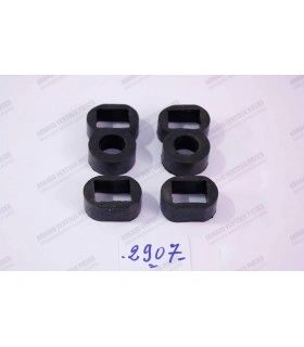 Kit of 4 rubbers between handle and interior door - 1