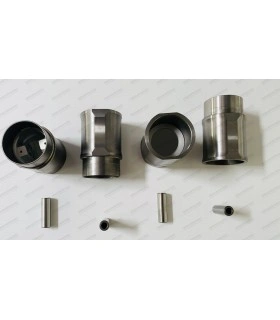 Jeu de 4 chemises et 4 pistons avec axes et segments - Super 5 GT Turbo - 1