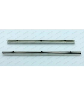 Pair of U-shaped stainless steel brackets for right and left quarter window - ref 6000000843 - 1