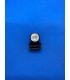 Black sliding window lock to be glued - 4L - 1