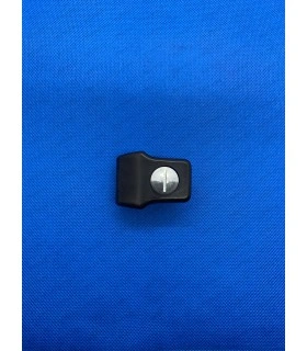 Black sliding window lock to be glued - 4L - 2