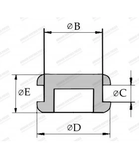 Obturateur - B 35 X C 2 X D 42 X E 10 - 3