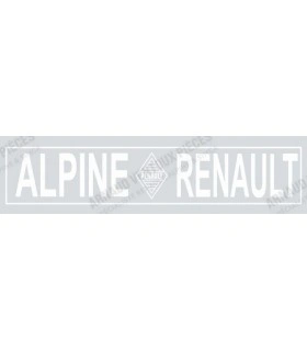 Autocollant " Alpine Renault " - 1