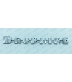 "Dauphine" chrome monogram - 1