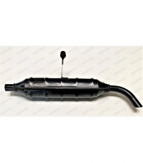 Exhaust silencer with one mounting bracket - 3rd model (from 1955 to 1961) - 1