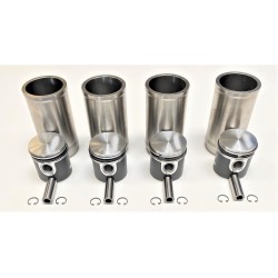 kit de réparation de maître cylindre, Renault 4L, 4CV, Dauphine, piston ¾