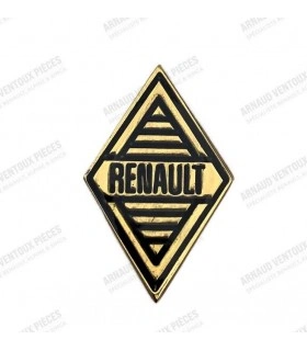 Golden diamond monogram "Renault" front or rear bonnet - ref 8558692 - 1