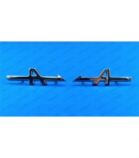 Pair of "A" arrows for right and left fenders - ref 6000000376/ 375 - 1