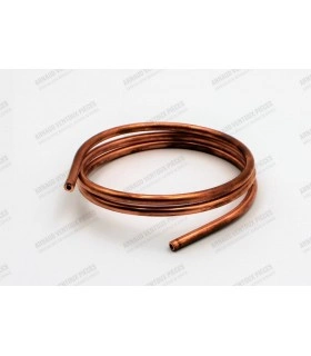 Copper tube Ø3.5mmx6.35mm for fuel and brake circuit supply - 1