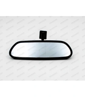 Original interior rearview mirror to stick with "Cipa" granulated black metal case - 1