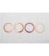 Kit of 4 liner base copper seals - Ø 60mm thickness 1mm - 2