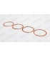 Kit of 4 liner base copper seals - Ø 62.5mm thickness 1mm - 1