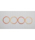 Kit of 4 liner base copper seals - Ø 62.5mm thickness 1mm - 2