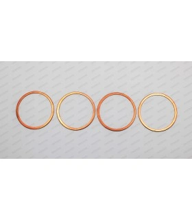 Kit of 4 liner base copper seals - Ø 62.5mm thickness 1mm - 2