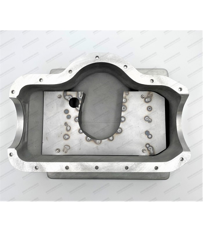 Aluminum engine oil sump - partitioned and large capacity (small bearing block) - ref 6000000001 - 3