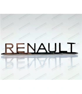 Sigle "Renault" - capot Avant et Arrière - 1