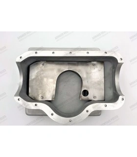 Aluminum engine oil sump - partitioned and large capacity - Alpine R5 block (Big bearing) - 1