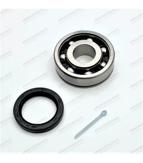 Wheel shaft bearing 7 balls with oil seal - 25x68x19 - 1