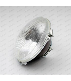 Curved headlight optics for fitting with original European code bulb - 2