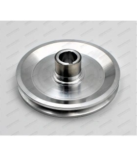 Aluminum crankshaft pulley Ø 140 - FRET steel for oil seal - 1