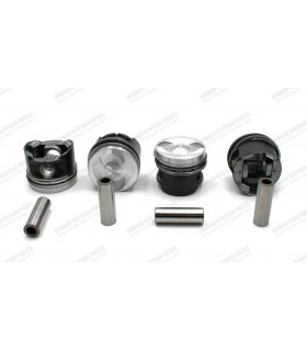 Piston set "original dimension" Ø 76.7 with segments and pins - R1 / R2 / R3 - 1