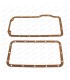 Kit of 2 seals between oil sump or sole plate and engine block - Simca 1000 / R1 / R2 / R3 / 1200S - ref 30197J - 1