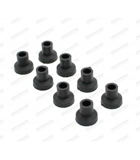 Set of 8 rubber silentblocks between carb and INTAKE pipe - 1