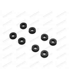 KIT of 8 valve stem seals Ø 6mm - 1