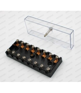 Soapstone fuse box -8 fuses - 1