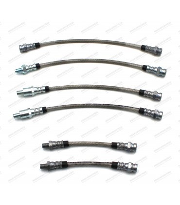 kit of 6 aviation brake hoses (stainless steel braided) - 1200S / CG ...