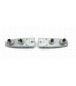 Pair of right and left rear light plates with screws and seals - ref 7701008000