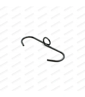 Rear exhaust silencer spring - R12 - ref 7700529261 - 1