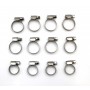 Kit of 12 stainless steel serflex clamps for heating circuit - A310.4 (2nd version)