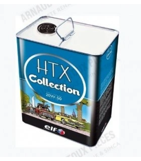 Engine oil (Mineral and Multigrade) "ELF HTX Collection" - 20w50 - 5 Liters - 1