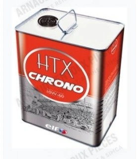 Engine oil (Synthetic and Multigrade) "ELF HTX Chrono" - 10w60 - 5 Liters - 1