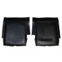 Pair of rear rubber mats - 4CV with manufacturing defects
