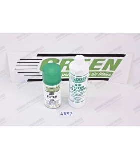 Green air filter cleaning kit - 1